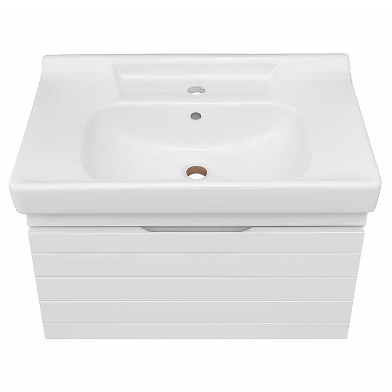 روشویی کابینتی 37*60 گلوریا رنگ سفید کد 256